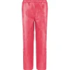 MAEVY MOUVEMENT LIBRE Pantalon Pantavegan Cuir Vegan Fraise vente pas cher 20