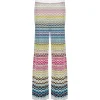 excellents soldes Missoni Pantalon Coton Multicolore 17