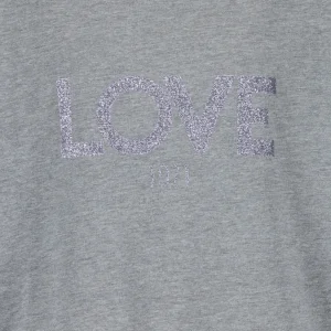 meilleur service JEANNE VOULAND Tee-shirt Ben Love 1971 Glitter Gun Métal Gris 6