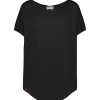 Livraison gratuite MAEVY MOUVEMENT LIBRE Tee-shirt Parfait Bambou Noir 19