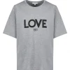 mode pas chere JEANNE VOULAND Tee-shirt Ben Love 1971 Coton Gris 14