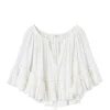 prix pas cher MARANT ÉTOILE Top Liam Coton Blanc 7