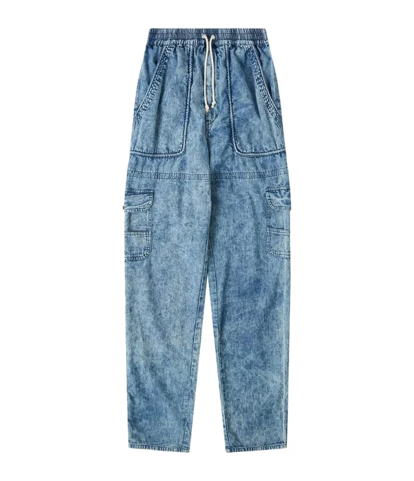 ultratendance MARANT ÉTOILE Pantalon Viamao Coton Bleu 1