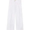 Promotio de vente Momoni Pantalon Grecale Blanc 26