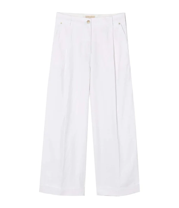 Promotio de vente Momoni Pantalon Grecale Blanc 1