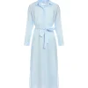 XIRENA Robe Hope Coton Bleu Sky Meilleur Service 16