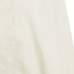 meilleure qualité ROBERTO COLLINA Robe Chemise Coton Beige 8