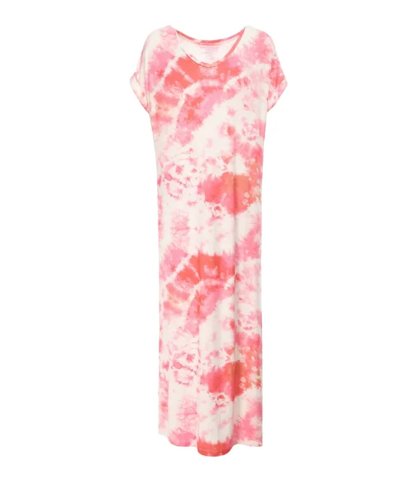 Prix très abordable MAJESTIC FILATURES Robe Longue Flamingo Tie & Dye 1