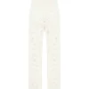 LOULOU STUDIO Pantalon Crochet Alma Coton Ivoire Authenticité garantie 17