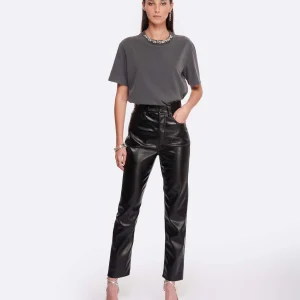 prix abordable ANINE BING Pantalon Sonya Noir 8