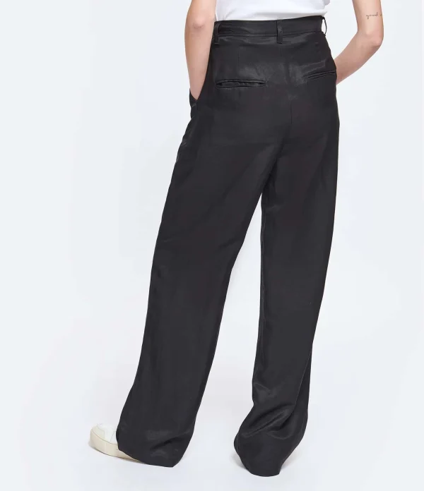 ANINE BING Pantalon Carrie Noir boutique pas cher 5