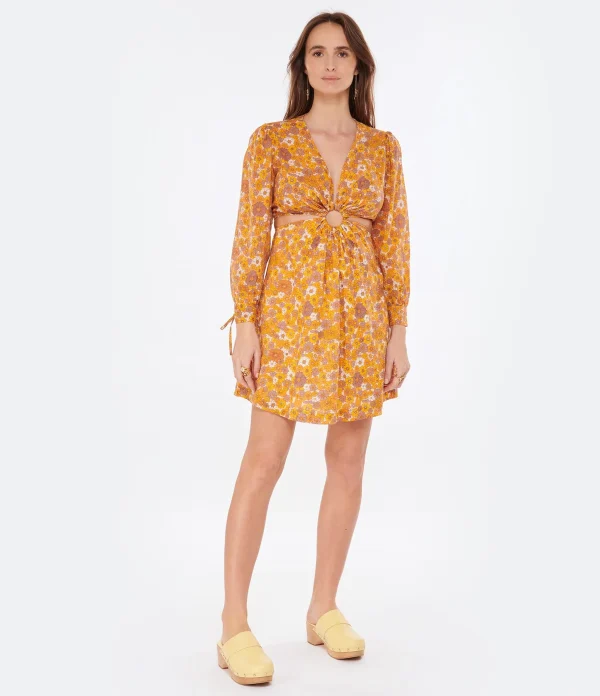 soldes ligne ANTIK BATIK Robe Courte Marty Orange 4