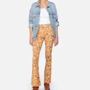 Top ventes ANTIK BATIK Pantalon Martina Imprimé Jaune 8