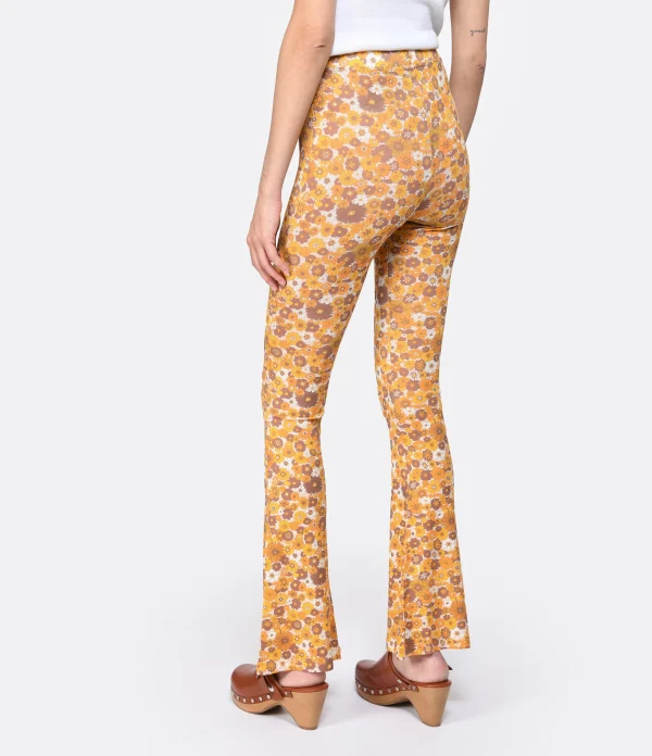 Top ventes ANTIK BATIK Pantalon Martina Imprimé Jaune 5