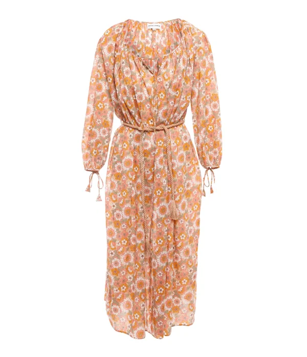 ANTIK BATIK Robe Longue Blossom Rouille Livraison gratuite 1