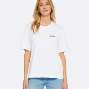 nouveau produit A.P.C. Tee-shirt Karol Coton Blanc 12