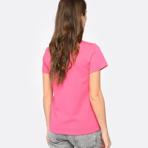 site pas cher A.P.C. Tee-shirt New Denise Coton Rose Vif 12