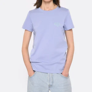 marque pas cher A.P.C. Tee-shirt New Denise Coton Lila 8