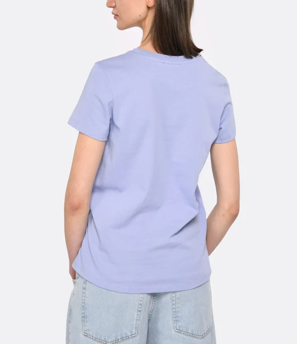 marque pas cher A.P.C. Tee-shirt New Denise Coton Lila 5