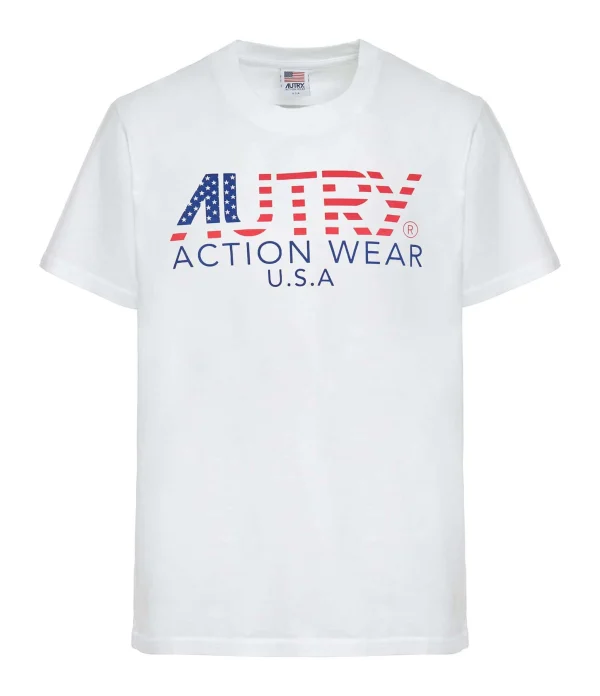 nouveau produit AUTRY Tee-shirt Iconic Action Blanc 1