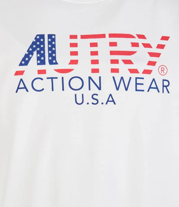 nouveau produit AUTRY Tee-shirt Iconic Action Blanc 3