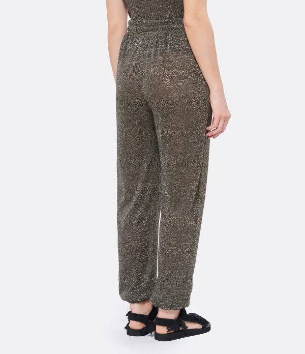 BELIZA Pantalon Maille Noir Lurex qualité d’originales 6