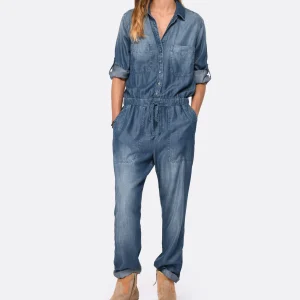 solde en ligne Bella Dahl Combinaison Utility Dark Ombre Wash 10