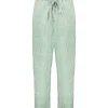 CHARLIE JOE Pantalon Karla Coton Vert bas prix 10