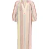 Retour gratuit en magasin. CHARLIE JOE Robe Longue Samyra Coton Rayures 11