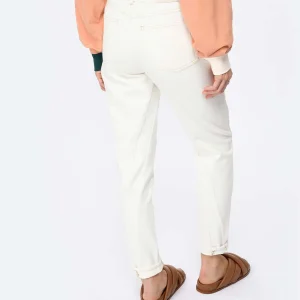 CLOSED Jean Curved-X Coton Crème soldes ligne 17