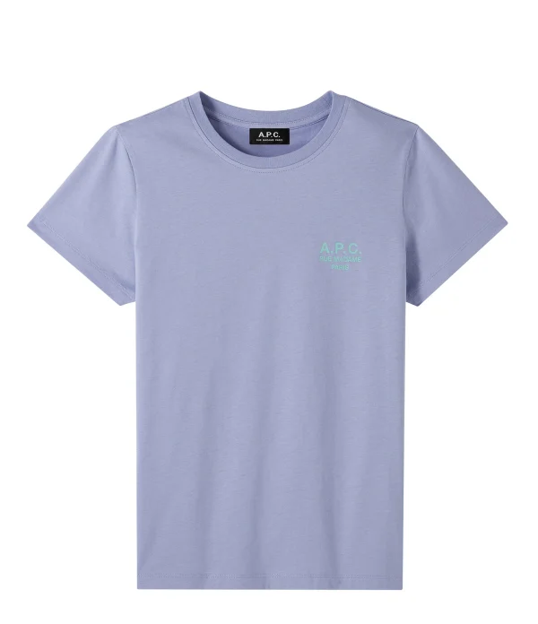 marque pas cher A.P.C. Tee-shirt New Denise Coton Lila 1