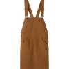 outlet soldes A.P.C. Salopette Robe Poala Caramel 16