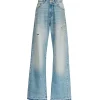 marque pas cher ESSENTIEL ANTWERP Jean Boyfriend Damp Denim Bleu 19