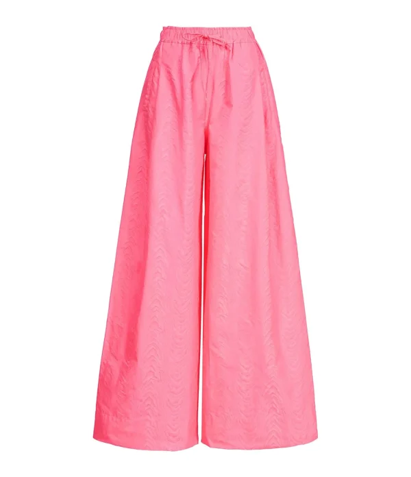 mode pas cher ESSENTIEL ANTWERP Pantalon Évasé Dazed Rose 1