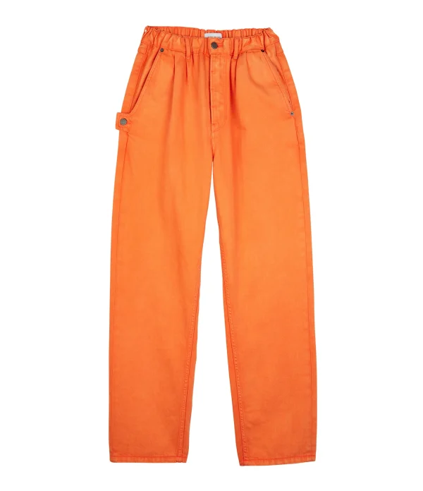 luxe soldes MIRA MIKATI Jean Coton Orange 1