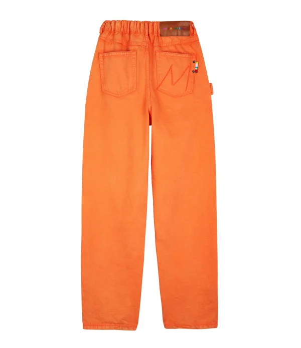 luxe soldes MIRA MIKATI Jean Coton Orange 3