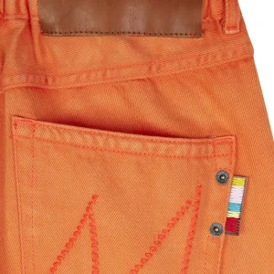 luxe soldes MIRA MIKATI Jean Coton Orange 15