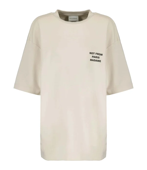 Drole De Monsieur Tee-shirt Homme Slogan Coton Mastic à prix d'occasion 1