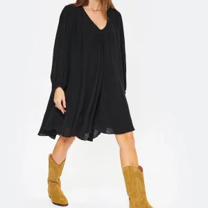 magasin pas cher ELOAB Robe Libby Noir 10