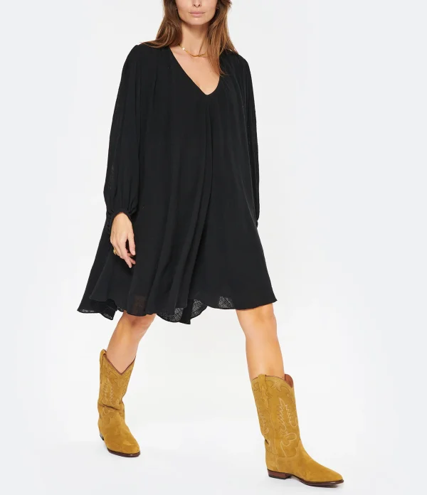 magasin pas cher ELOAB Robe Libby Noir 4