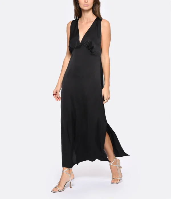 ELOAB Robe Longue Inaya Noir Officielle 4