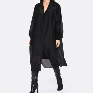 ELOAB Robe Noya Coton Noir Réductions 10