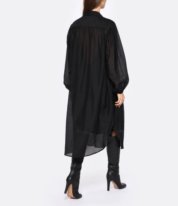 ELOAB Robe Noya Coton Noir Réductions 5