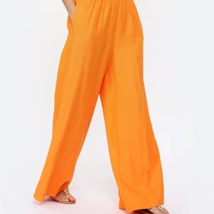 FORTE_FORTE Pantalon Fluide Tangerine fashion pas cher 13