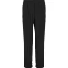 FORTE_FORTE Pantalon Georgette Noir Officielle 19