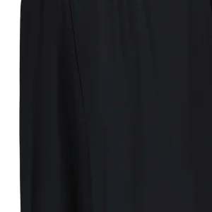 remise en ligne FORTE_FORTE Pantalon Large Georgette Noir 9