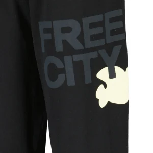 FREECITY Jogging Free City Coton Blackspace Cream en promotion 6