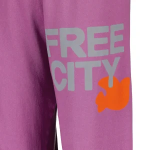 boutique en ligne FREECITY Jogging Free City Coton Pink Juice 9