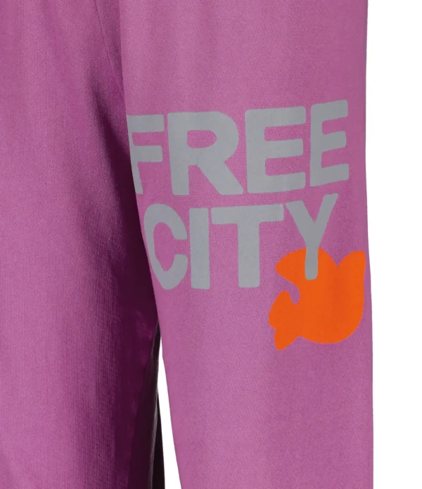 boutique en ligne FREECITY Jogging Free City Coton Pink Juice 3