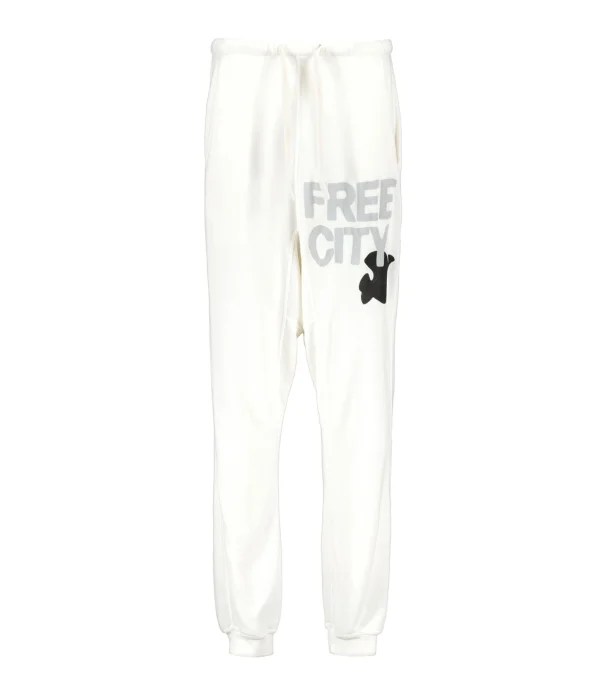 boutique paris FREECITY Jogging Superfluff Poches Creamy Yum 1